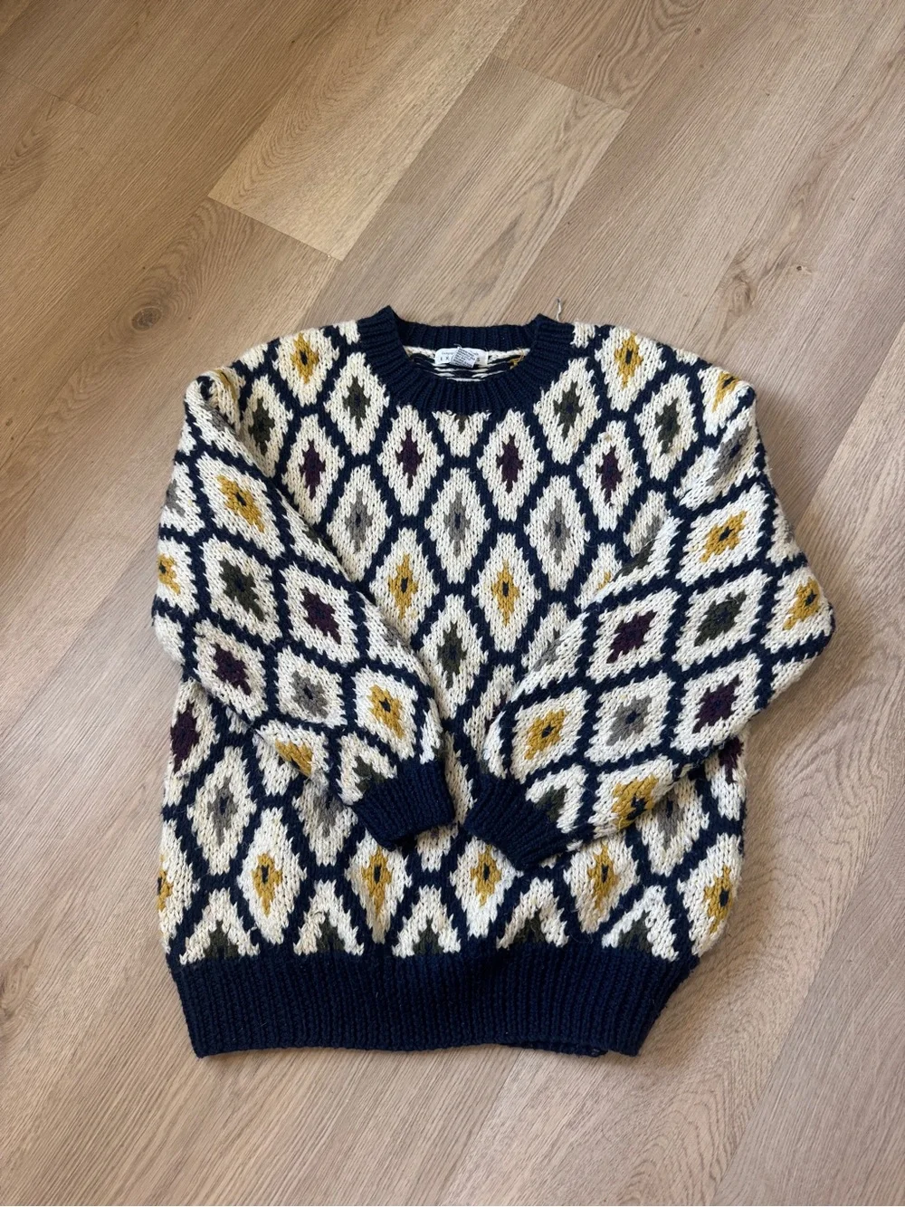 Vintage Express Men's Crewneck Sweater